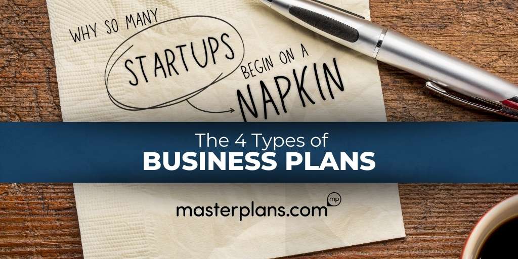 The Four Types of Business Plans (& Outlines To Help You Write Them)